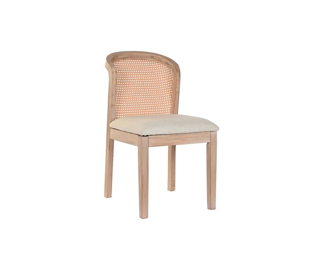 Conforama Silla de Comedor DKD Home Decor 46 x 61 x 86 cm 46 x 55 x 83 cm Beige