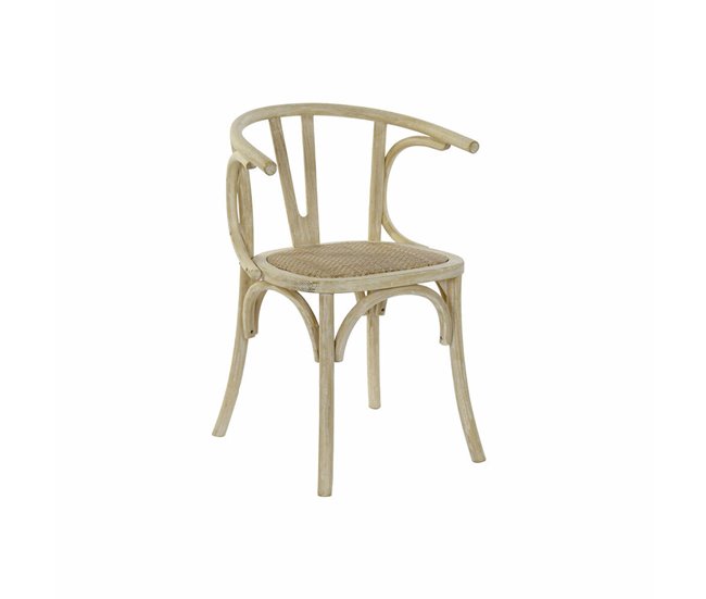 Conforama Silla de Comedor DKD Home Decor Blanco 56 x 50 x 76 cm