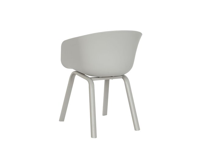 Conforama Silla De Comedor DKD Home Decor Gris Claro 56 X 58 X 78 Cm 60 X 55 X 78 Cm