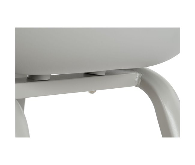 Conforama Silla De Comedor DKD Home Decor Gris Claro 56 X 58 X 78 Cm 60 X 55 X 78 Cm