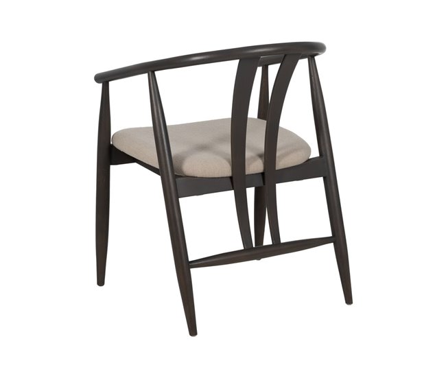 Conforama Silla De Comedor Negro Beige 56 5 X 57 X 76 Cm