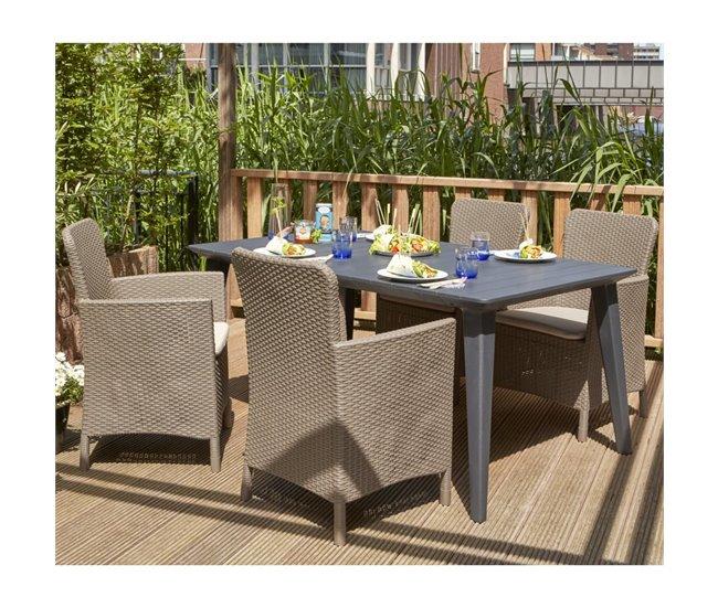 Conforama Silla De Jardin Miami Color Capuchino 216833