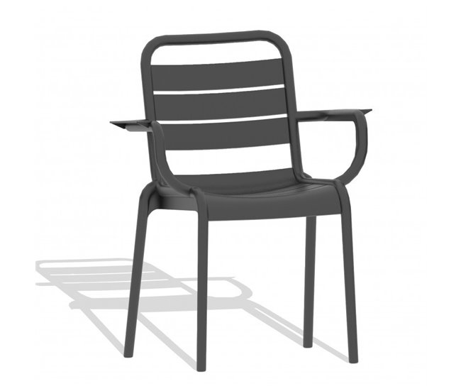 Conforama Silla de plástico apto para exterior - Karen