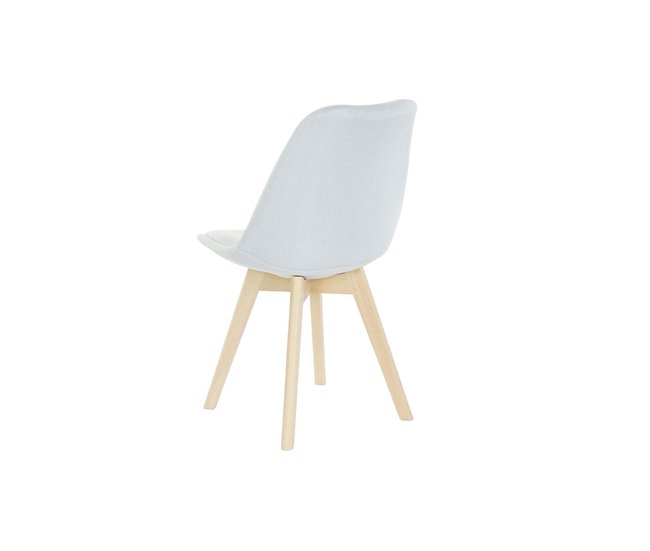Conforama Silla DKD Home Decor 48 X 56 X 83 Cm Espuma Beige Azul Haya