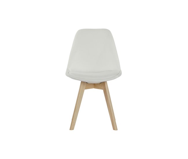 Conforama Silla DKD Home Decor Blanco 48 X 56 X 83 Cm