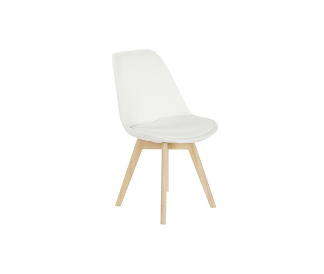 Conforama Silla DKD Home Decor Blanco 48 x 56 x 83 cm