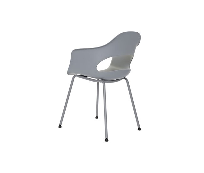 Conforama Silla DKD Home Decor Gris Claro 56 X 54 X 80 Cm