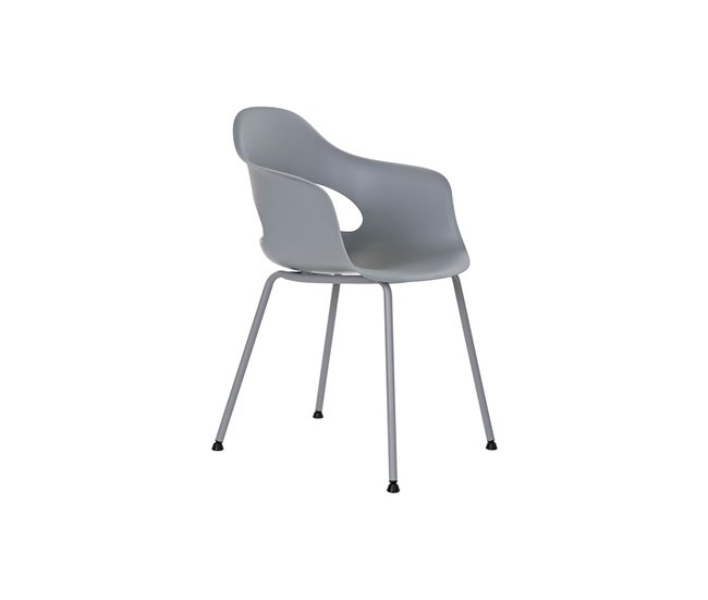 Conforama Silla DKD Home Decor Gris Claro 56 X 54 X 80 Cm