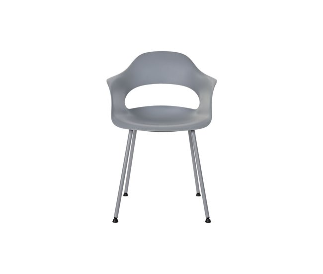 Conforama Silla DKD Home Decor Gris claro 56 x 54 x 80 cm