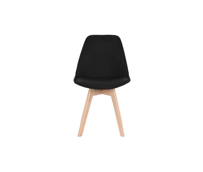 Conforama Silla DKD Home Decor Negro 48 X 56 X 83 Cm