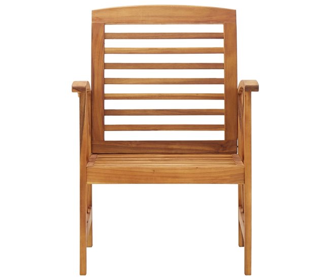 Conforama Sillas De Jardin 2 Unidades Madera Maciza De Acacia