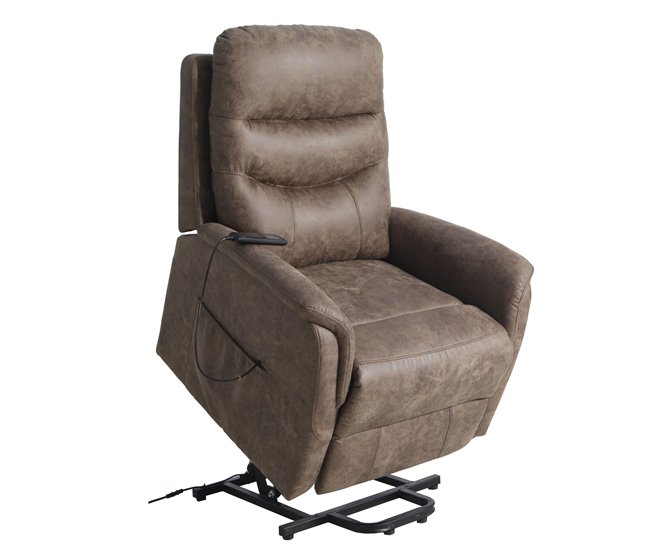 Conforama Sillón CORI Relax Eléctrico Con Masaje LIFT UP Marrón