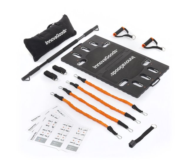 Conforama Sistema de Entrenamiento Integral Portátil con Guía de Ejercicios Gympak Max InnovaGoods