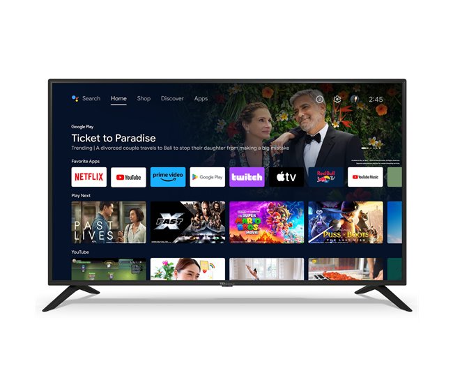 Conforama Smart TV 50 Pulgadas 4K Hey Google Official Assistant Con Control Por Voz. Televisor Android 11 - TD Systems PRIME50C20GLE
