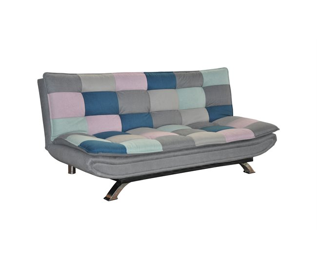 Conforama Sofá Cama De Tela MARIE Estampado Multicolor