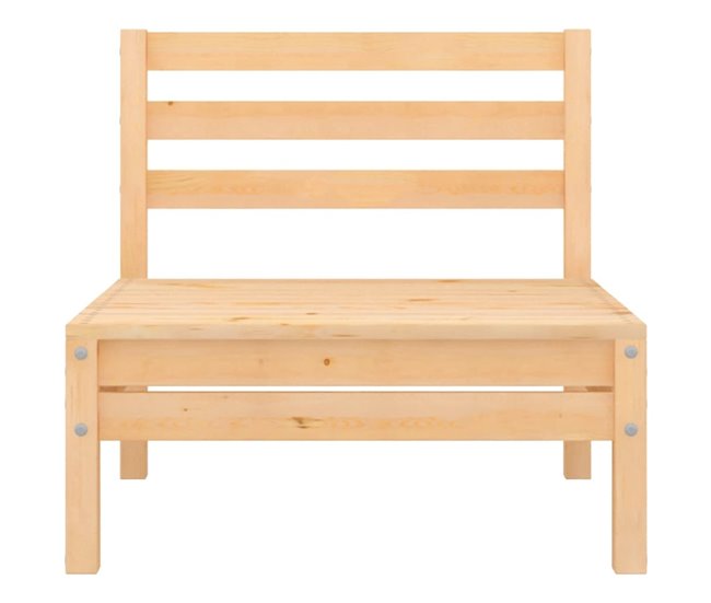 Conforama Sofás Central De Jardín 2 Unidades Madera Maciza De Pino VidaXL