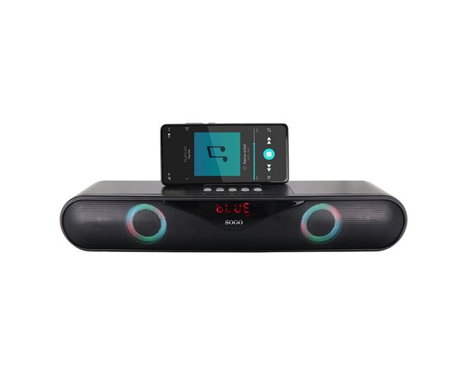 Conforama SOGO ALTAVOZ SOUND BAR PORT. BLUETOOTH NEGRO