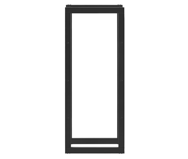 Conforama Soporte Para Leña Kasan Acero 40 X 100 X 25 Cm - Negro [en.casa]
