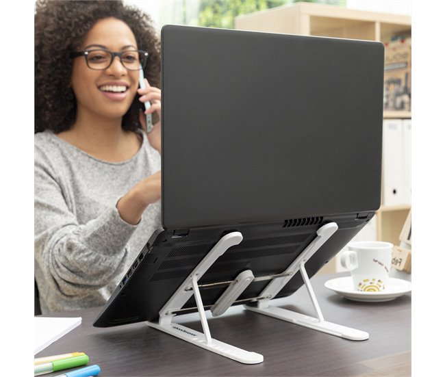 Conforama Soporte Plegable Y Regulable Para Portátil Flappot InnovaGoods