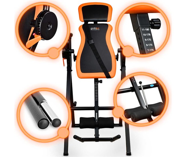 Conforama Tabla Inversión In-Gravity 1800 Cinturón De Seguridad Inclinacion 180 Gridinlux