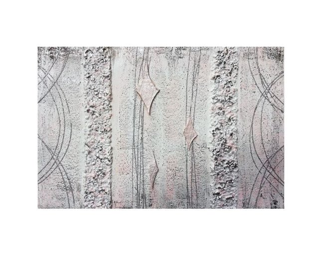 Conforama Tapa contador artesanal Rombos Rombos Rosa palo 50 x 36 x 6 cm