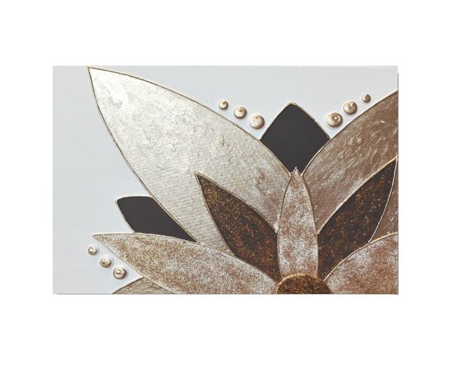 Conforama Tapa contador artesanal Shine Shine Oro 50 x 36 x 6 cm