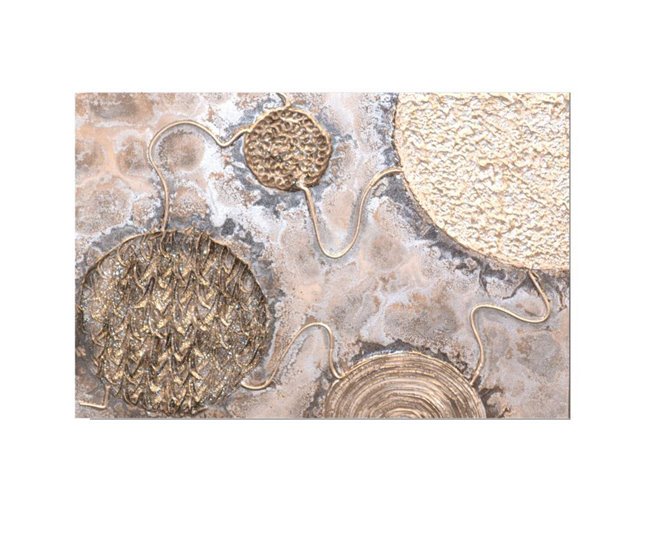 Conforama Tapa contador artesanal Universo Universo Oro 50 x 36 x 6 cm