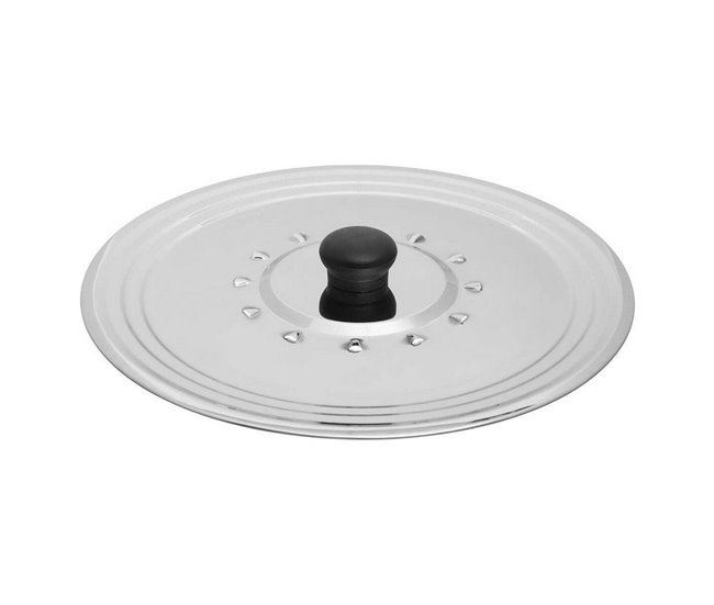 Conforama Tapa para Sartén Secret de Gourmet (Ø 30 cm)
