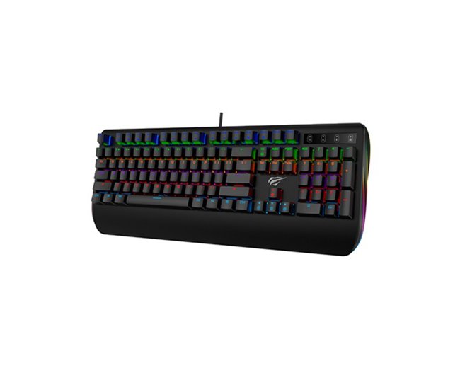 Conforama Teclado Gaming Mecánico Negro Con Reposamuñeca GAMENOTE KB464L