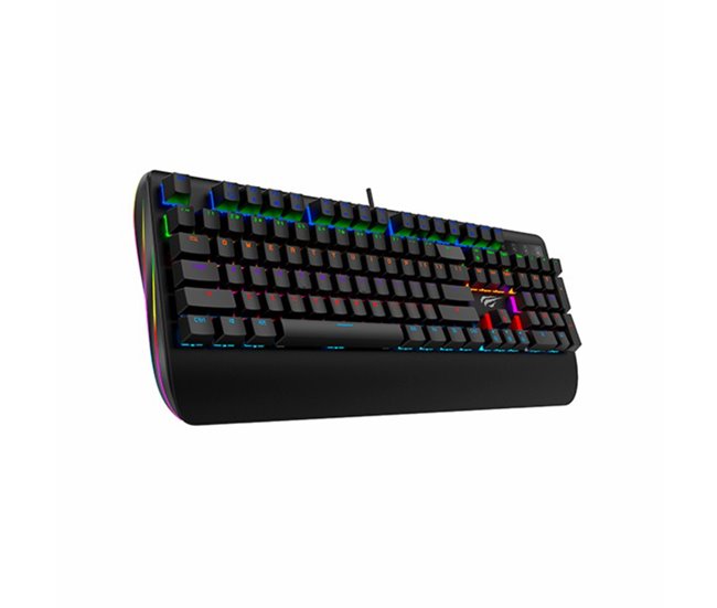 Conforama Teclado Gaming Mecánico Negro Con Reposamuñeca GAMENOTE KB464L