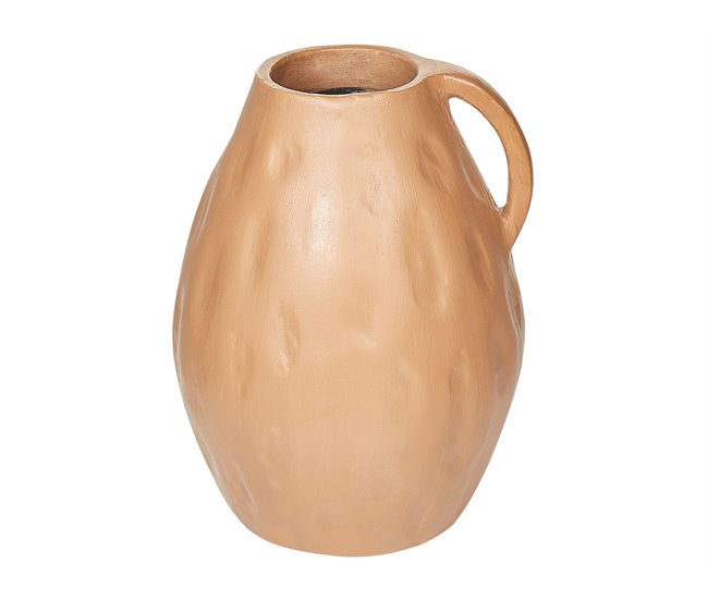 Conforama Terracota Jarrón decorativo 40 Beige KULIM