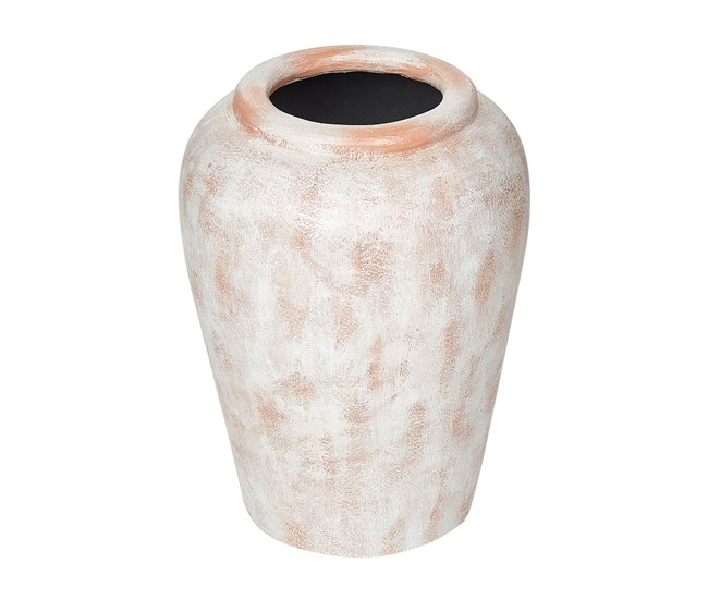 Conforama Terracota Jarrón decorativo 42 Beige MIRI