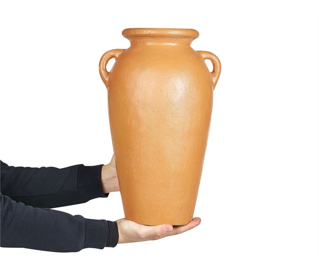Conforama Terracota Jarrón Decorativo 42 Naranja DABONG