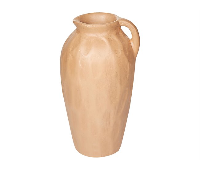 Conforama Terracota Jarrón decorativo 46 Beige TAIPING