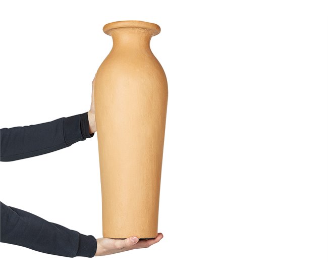 Conforama Terracota Jarrón Decorativo 60 Naranja MUAR