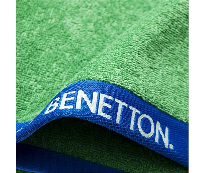 Conforama Toalla De Playa Benetton Rainbow Verde (160 X 90 Cm)