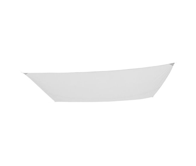 Conforama Toldo poliéster rectangular Aktive Garden color blanco