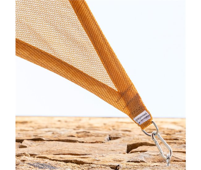 Conforama Toldo Vela De Sombra Rectangular Reshad InnovaGoods 3 X 4 M - Beige