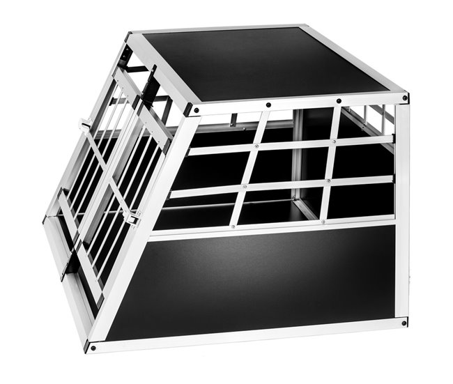 Conforama Transportín Doble Con Pared Trasera Vertical Negro