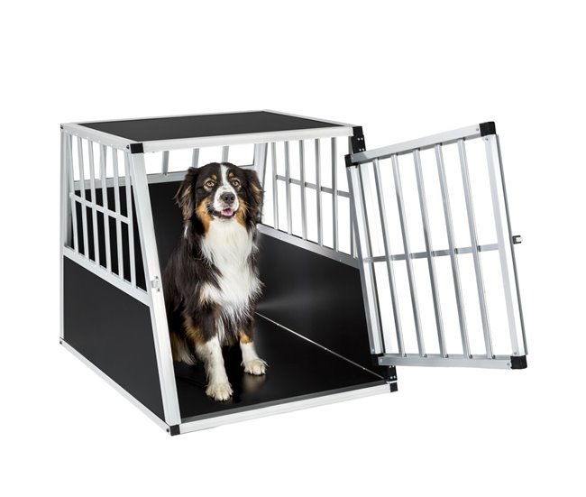 Conforama Transportín Individual Con Pared Trasera Inclinada Negro