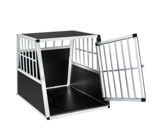 Conforama Transportín Individual Con Pared Trasera Inclinada Negro