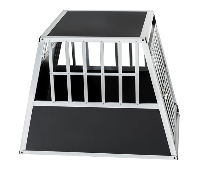 Conforama Transportín Individual Con Pared Trasera Inclinada Negro