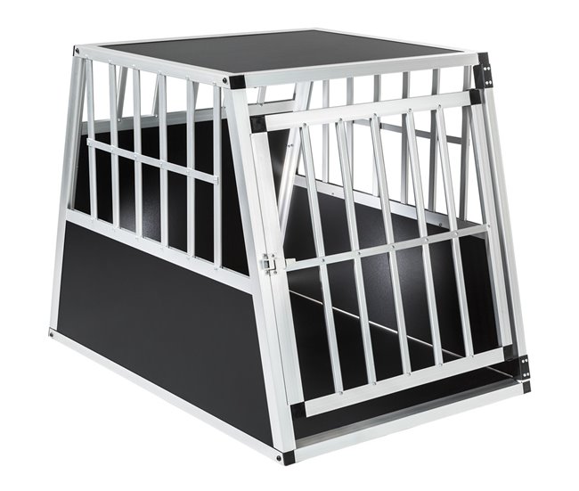 Conforama Transportín Individual Con Pared Trasera Inclinada Negro