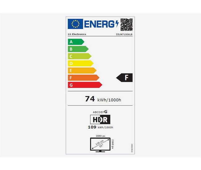 Conforama TV 55 Pulgadas LG 55UN711C Smart TV HD LED