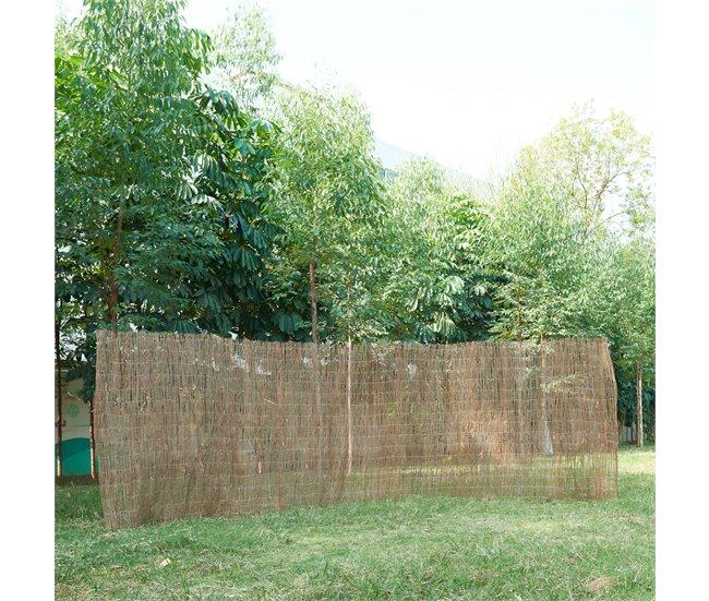 Conforama Valla De Brezo Brielle Ocultación Ramillas Secas 0 9kg/m² 500x100cm - Natural [casa.pro]