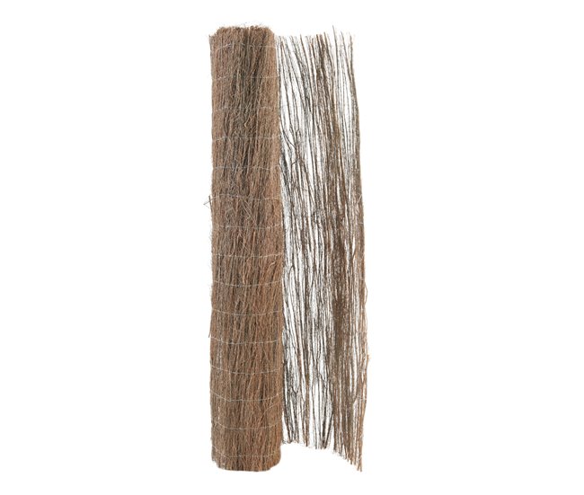 Conforama Valla De Brezo Brielle Ocultación Ramillas Secas 0 9kg/m² 500x100cm - Natural [casa.pro]