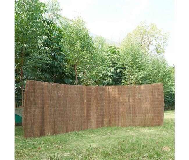 Conforama Valla De Brezo Brielle Ocultación Ramillas Secas 1 5kg/m² 500x100cm - Natural [casa.pro]