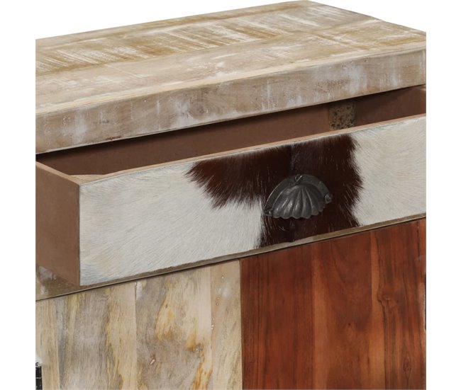 Conforama VidaXL Aparador De Madera Maciza De Mango 60x30x75 Cm
