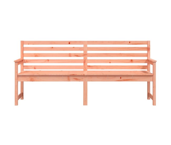 Conforama VidaXL Banco De Jardín Madera Maciza Abeto De Douglas 203 5x48x91 5 Cm