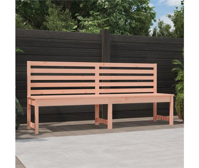 Conforama VidaXL Banco De Jardín Madera Maciza Abeto De Douglas 201 5 Cm